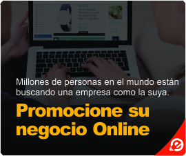 Promocione su negocio Online